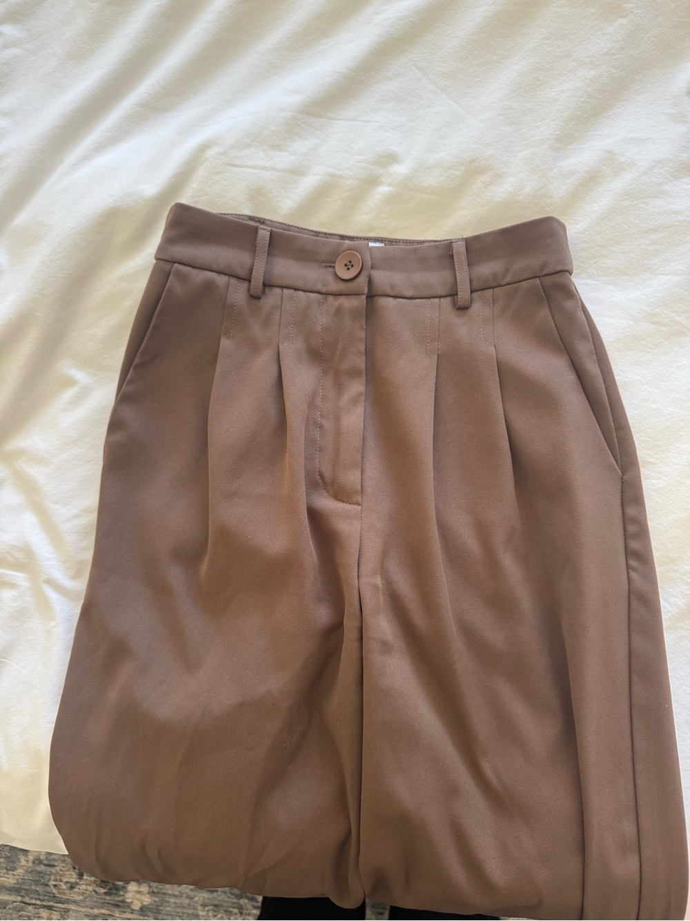 Princess Polly brown trousers size 2